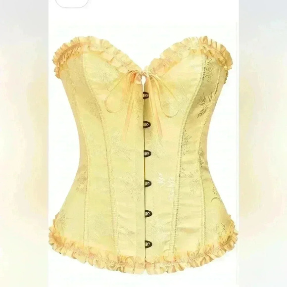 New in package, womens size small lace up corset top, #O492 - Picture 1 of 3